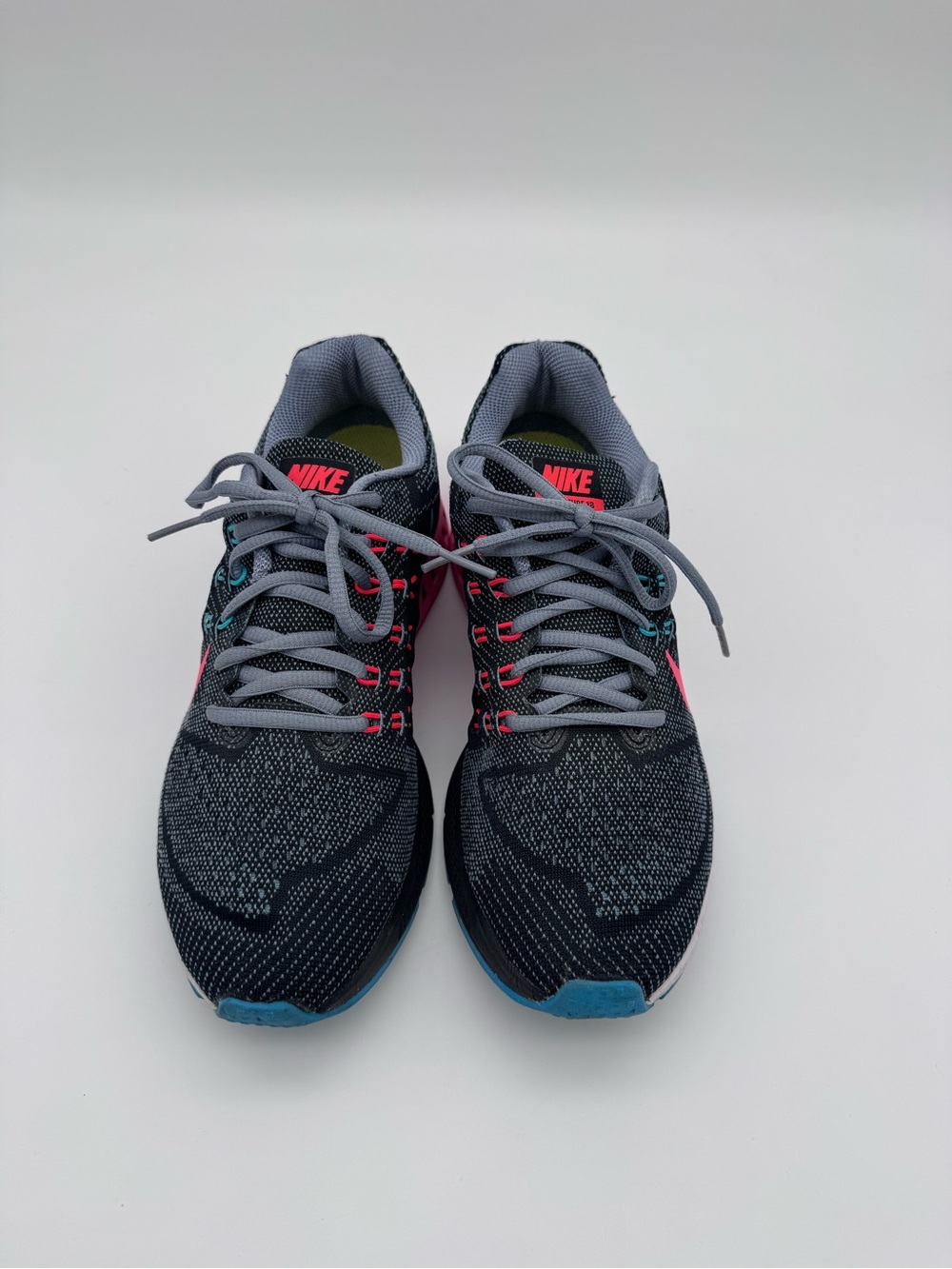 Nike Air Zoom Structure 18 Sneakers Womens 8.5 Athletic Running Shoes Colorful - Picture 10 of 14